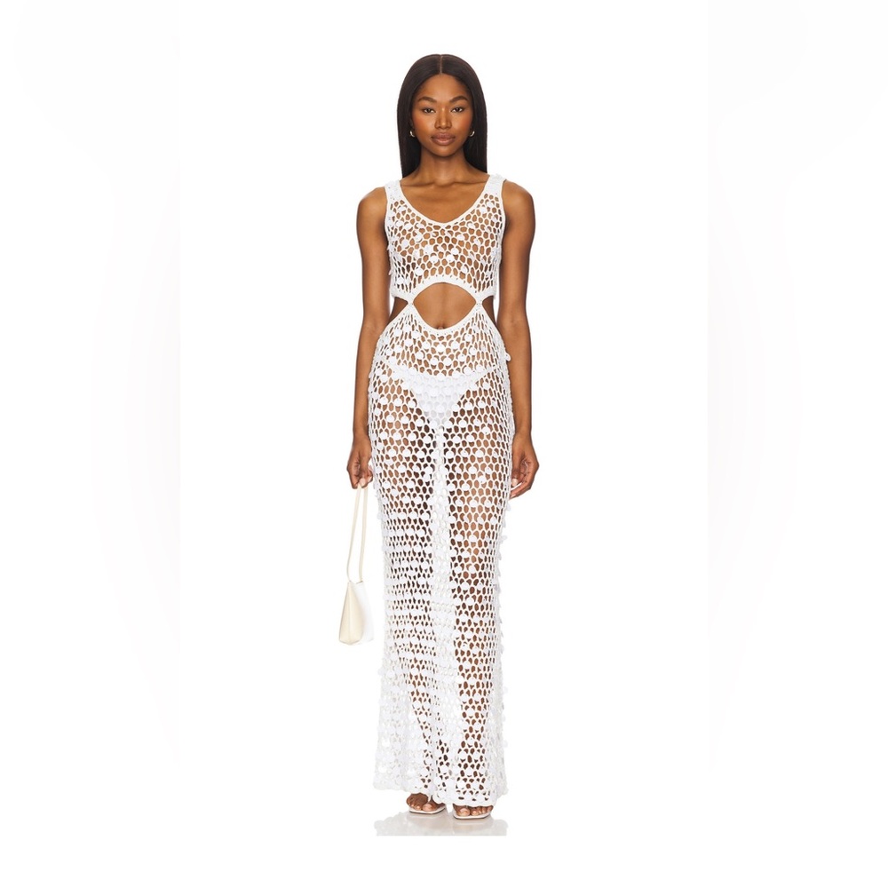 Elena Maxi Dress White Superdown